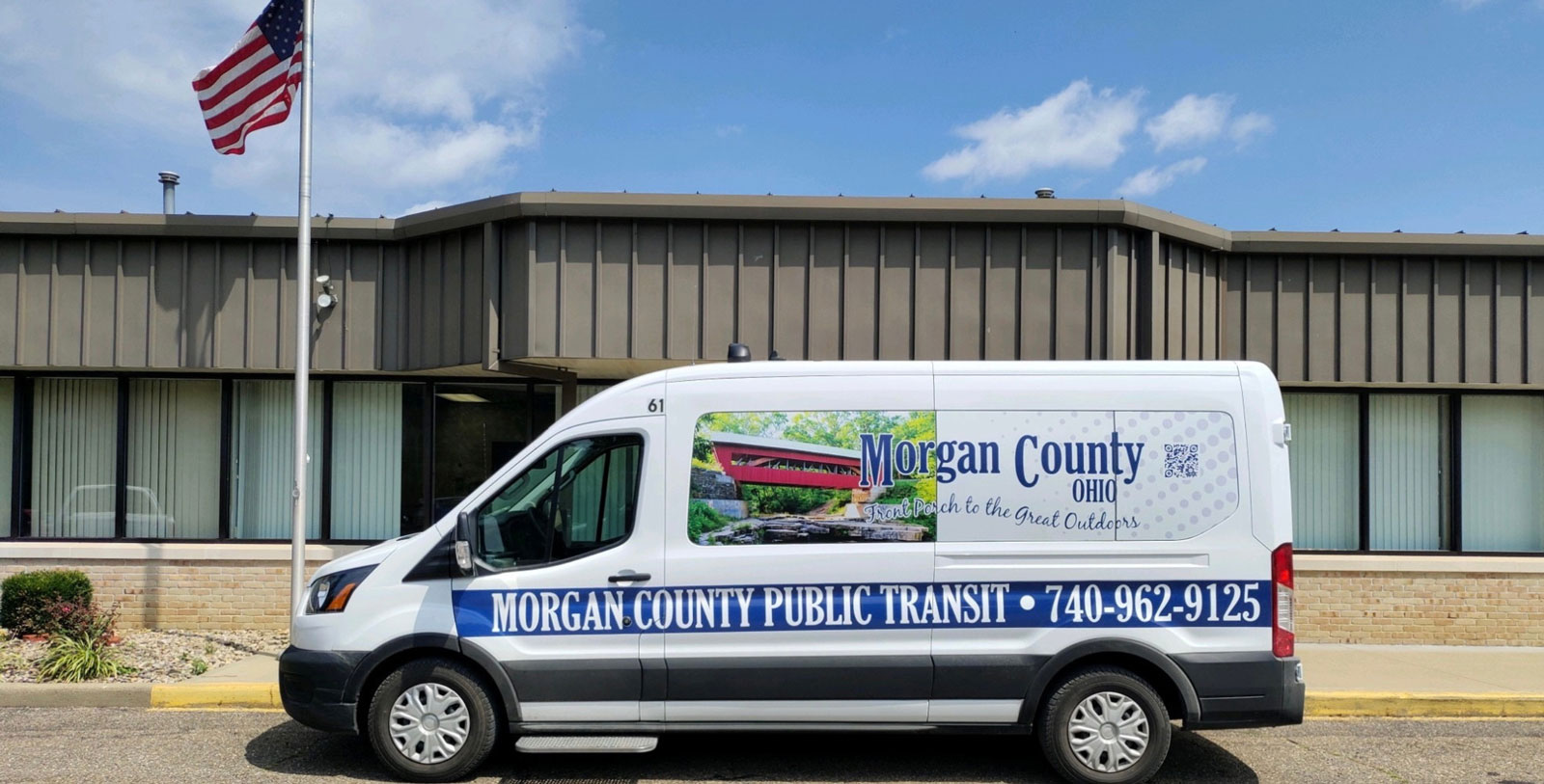 Morgan County Ohio Public Transit Van